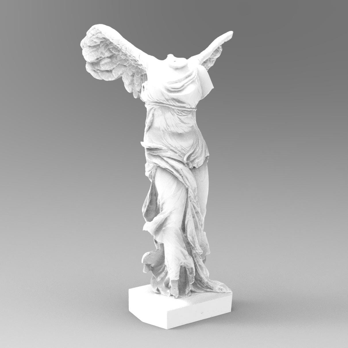 Winged Victory of Samothrace Sculpture | Various Sizes & Colors