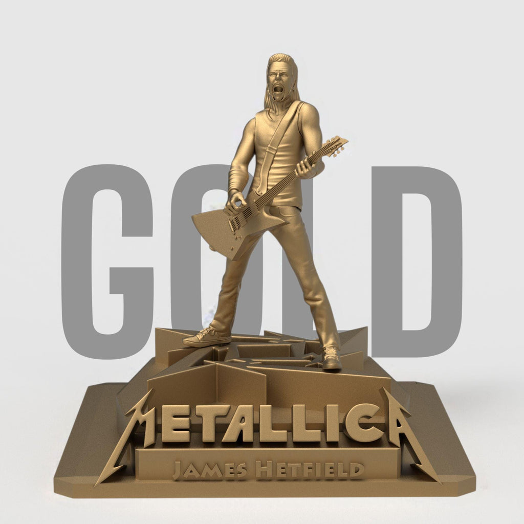 Feel the roar of metal with this powerful James Hetfield sculpture. Capturing his signature stance and iconic guitar, it’s a must-have tribute for any Metallica fan. Perfect for birthdays, Father’s Day, or collectors of legendary rock memorabilia.