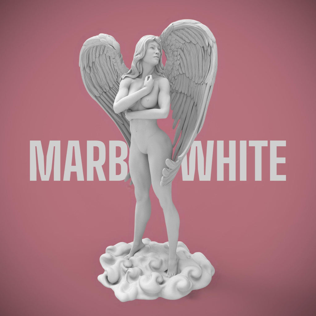 Emerging from the clouds, wings stretched in divine majesty, Nike embodies grace, strength, and triumph. Her serene gaze and poised stance capture the spirit of eternal victory. A celestial muse for dreamers, warriors, and those who never give up.