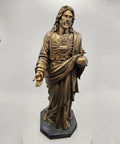 Christian Faith Statue, Jesus Christ Figurine, Hand-Painted | Various Sizes & Finishes