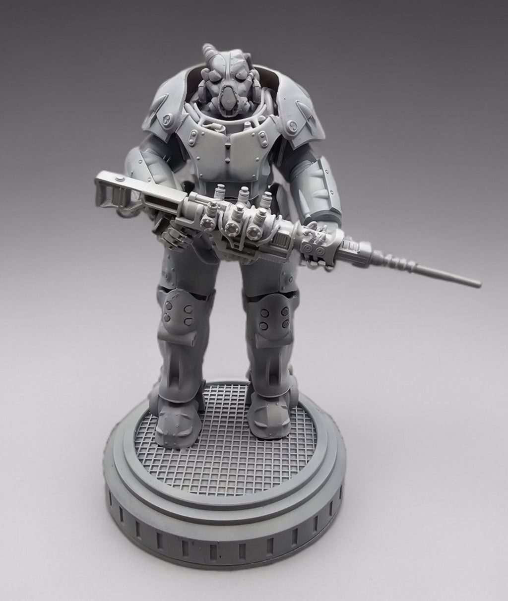 Fallout X-01 Figurine Unpainted | Various Sizes