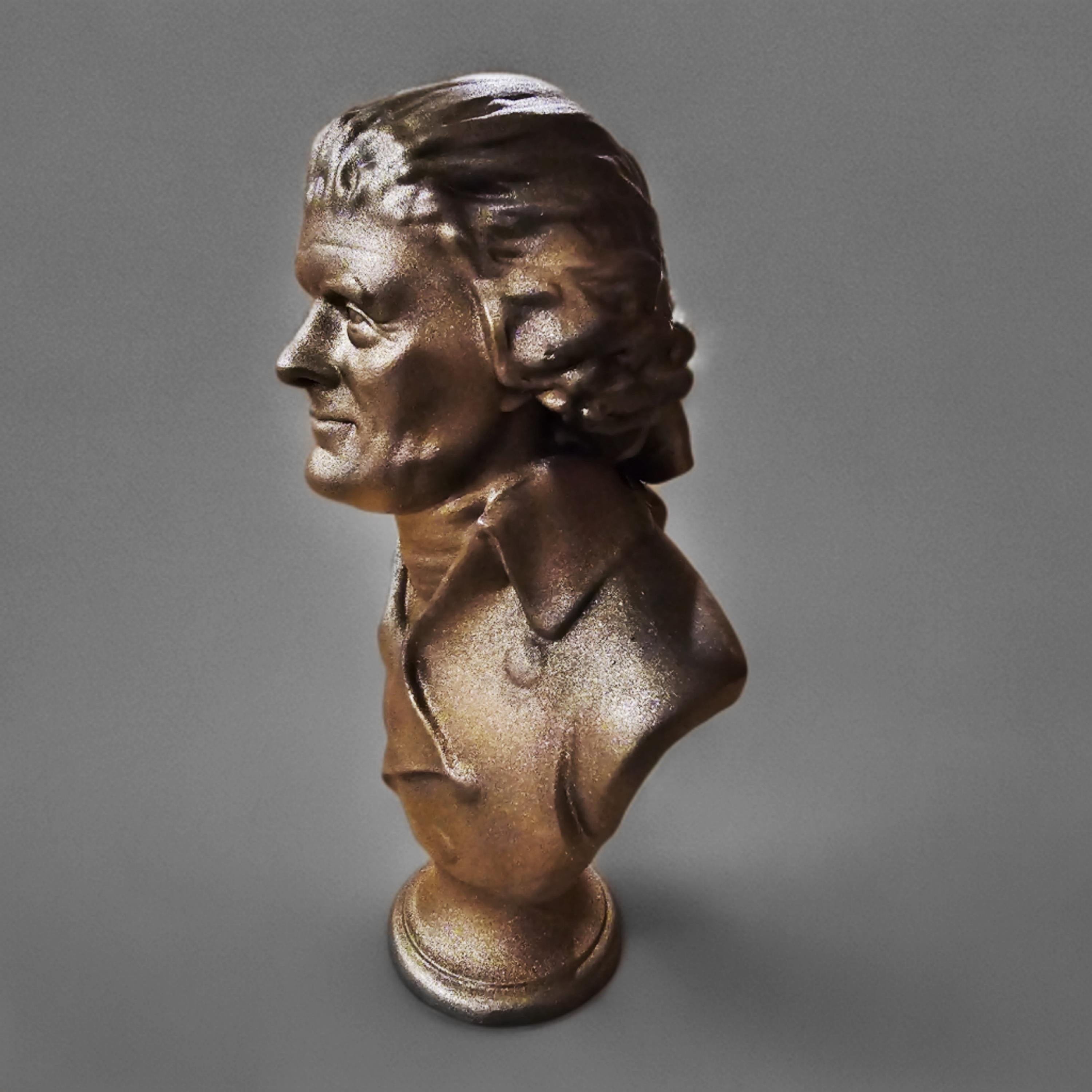 Thomas Jefferson Statuette: Founding Father Sculpture | Various Sizes & Finishes