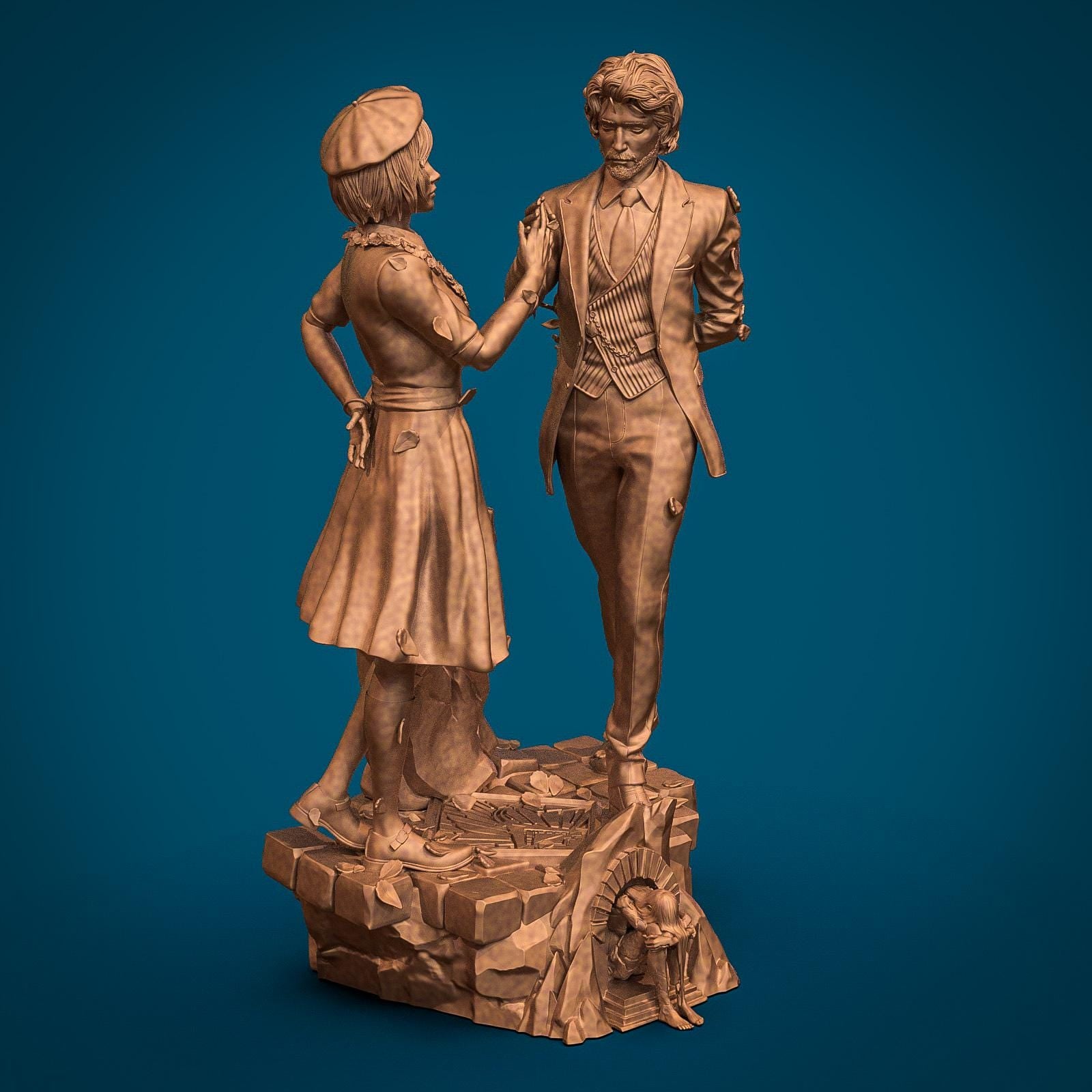 Journey 33, Gustave and Maelle | Various Sizes & Finishes