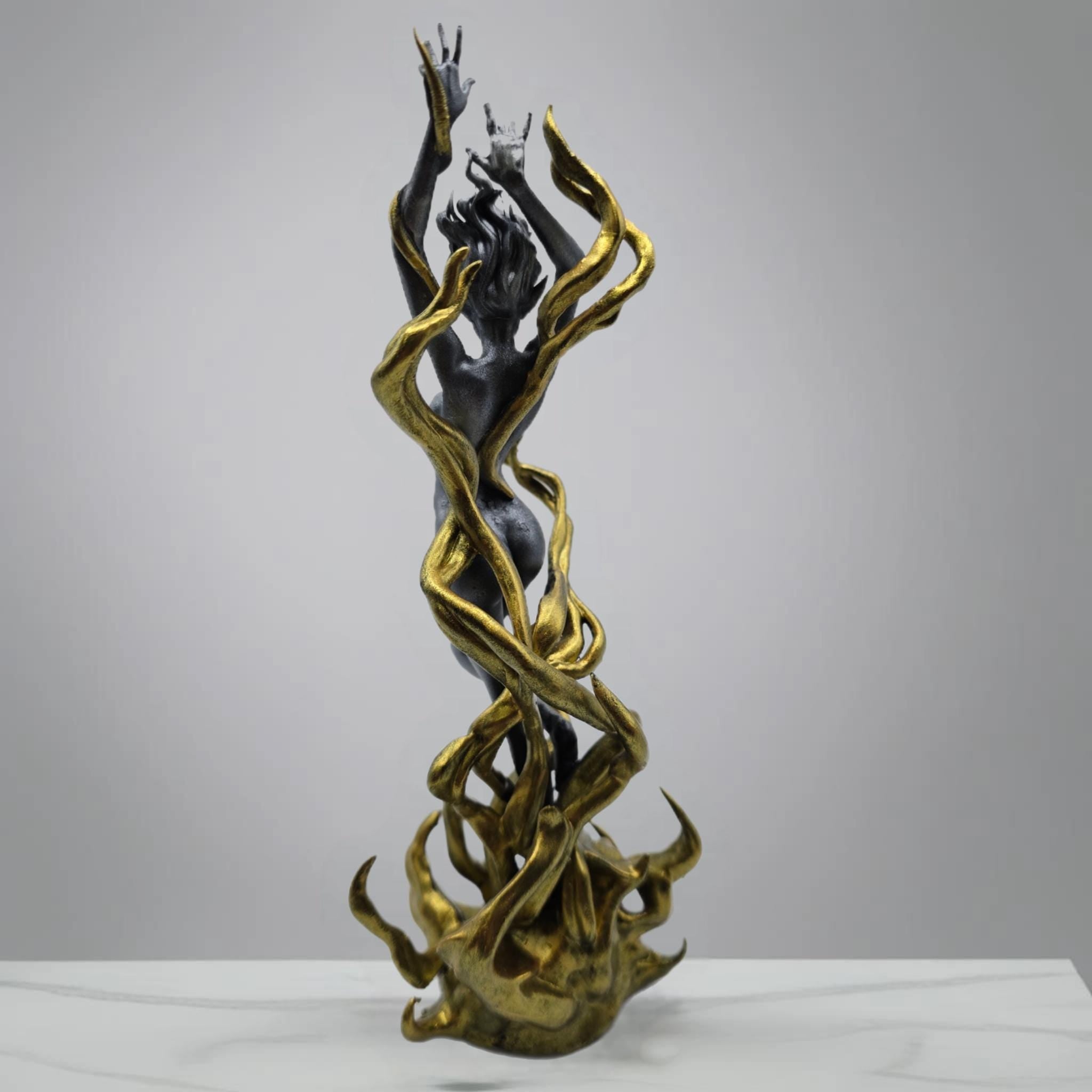 Flame Goddess Statuette | Various Sizes & Color