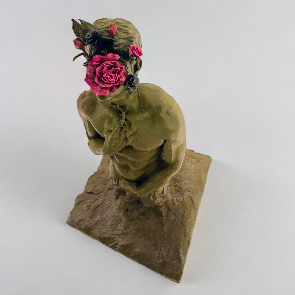 Blooming Solitude Figurine - Inner Growth and Healing Sculpture | Various Sizes