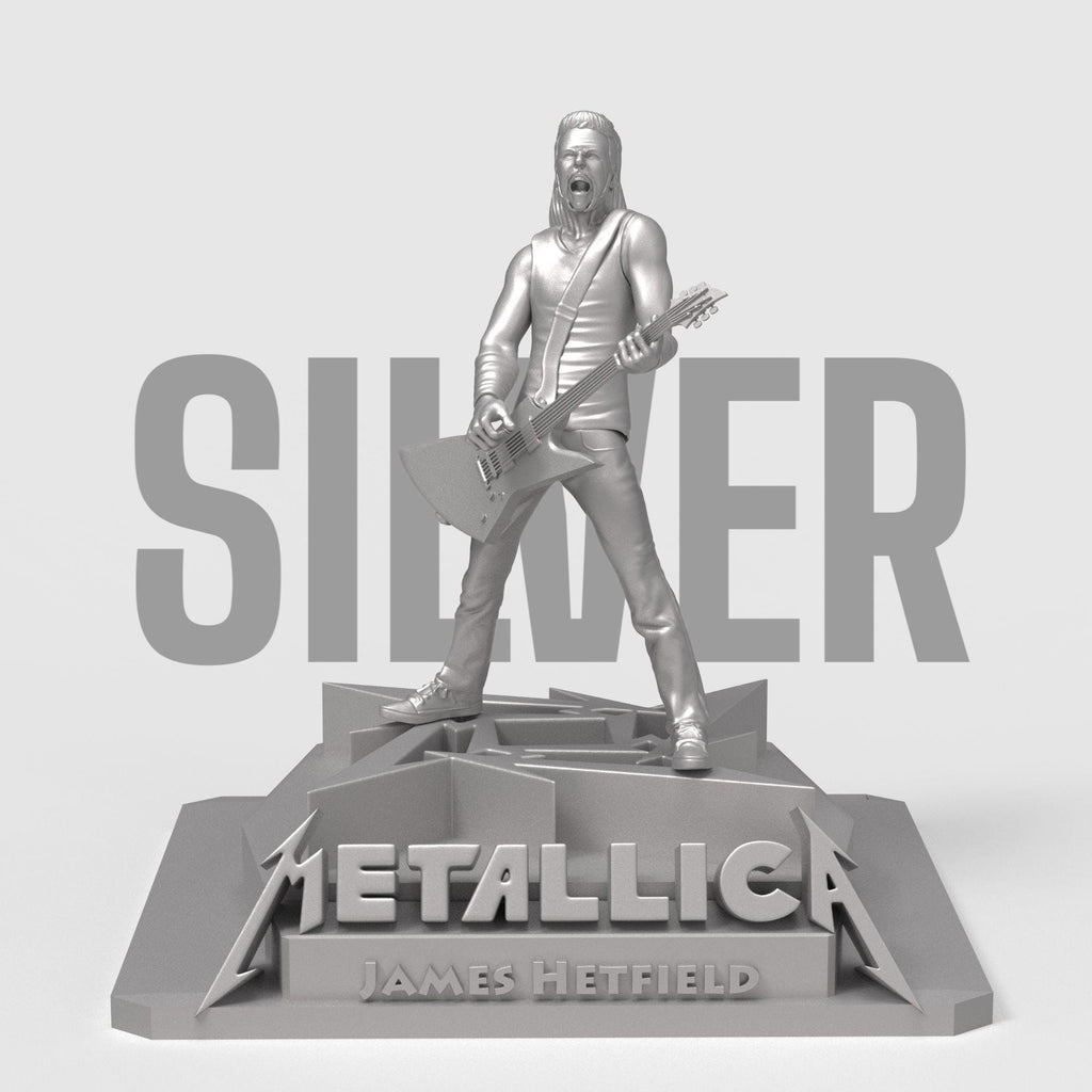 Feel the roar of metal with this powerful James Hetfield sculpture. Capturing his signature stance and iconic guitar, it’s a must-have tribute for any Metallica fan. Perfect for birthdays, Father’s Day, or collectors of legendary rock memorabilia.