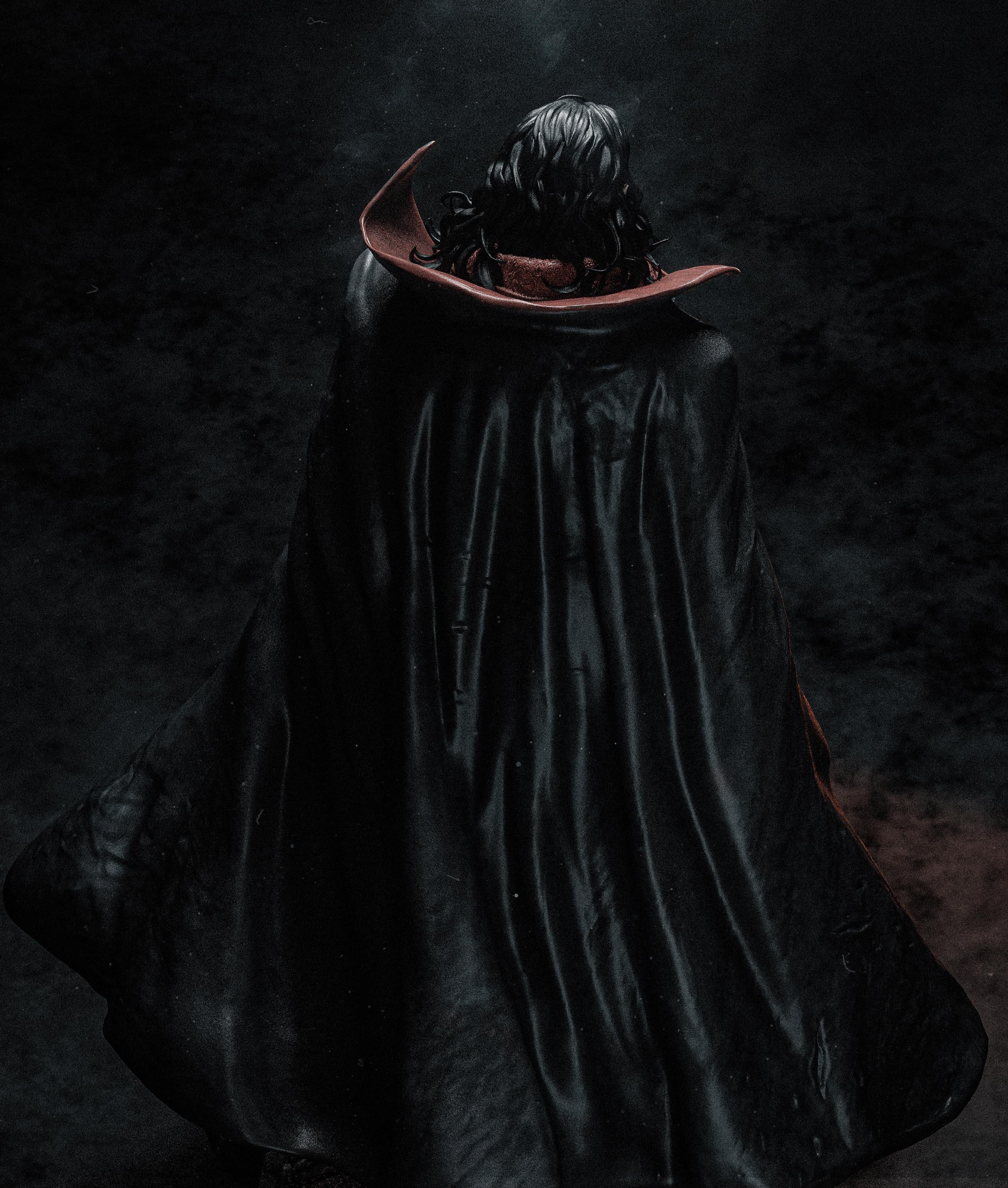 Gothic Dracula Sculpture, Vampire Figurine | Multiple Sizes & Finishes