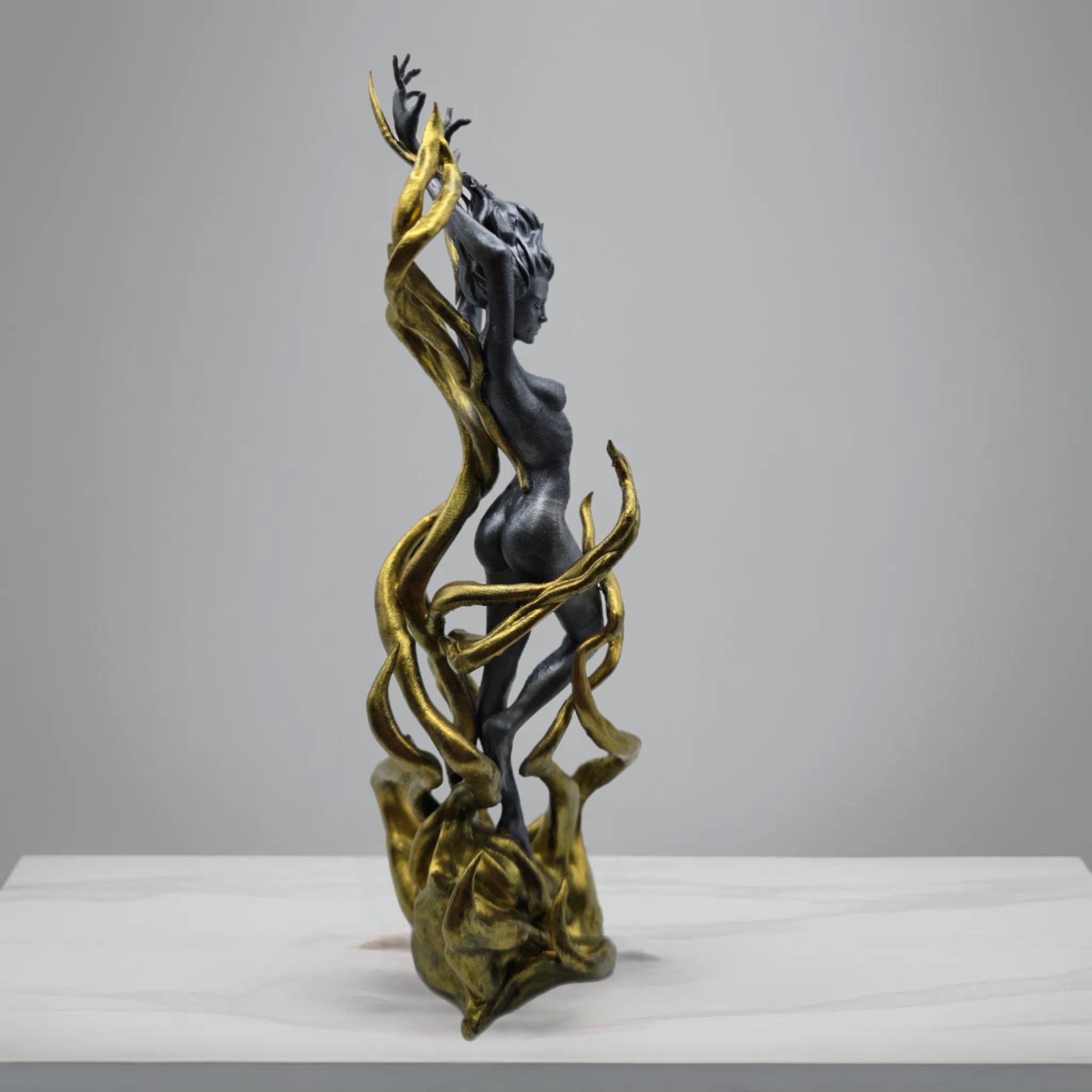 Flame Goddess Statuette | Various Sizes & Color