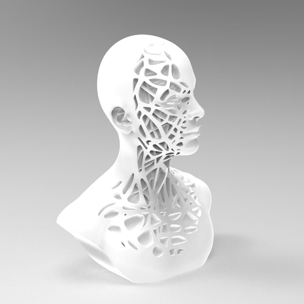 Fractured Elegance Sculpture | Various Styles