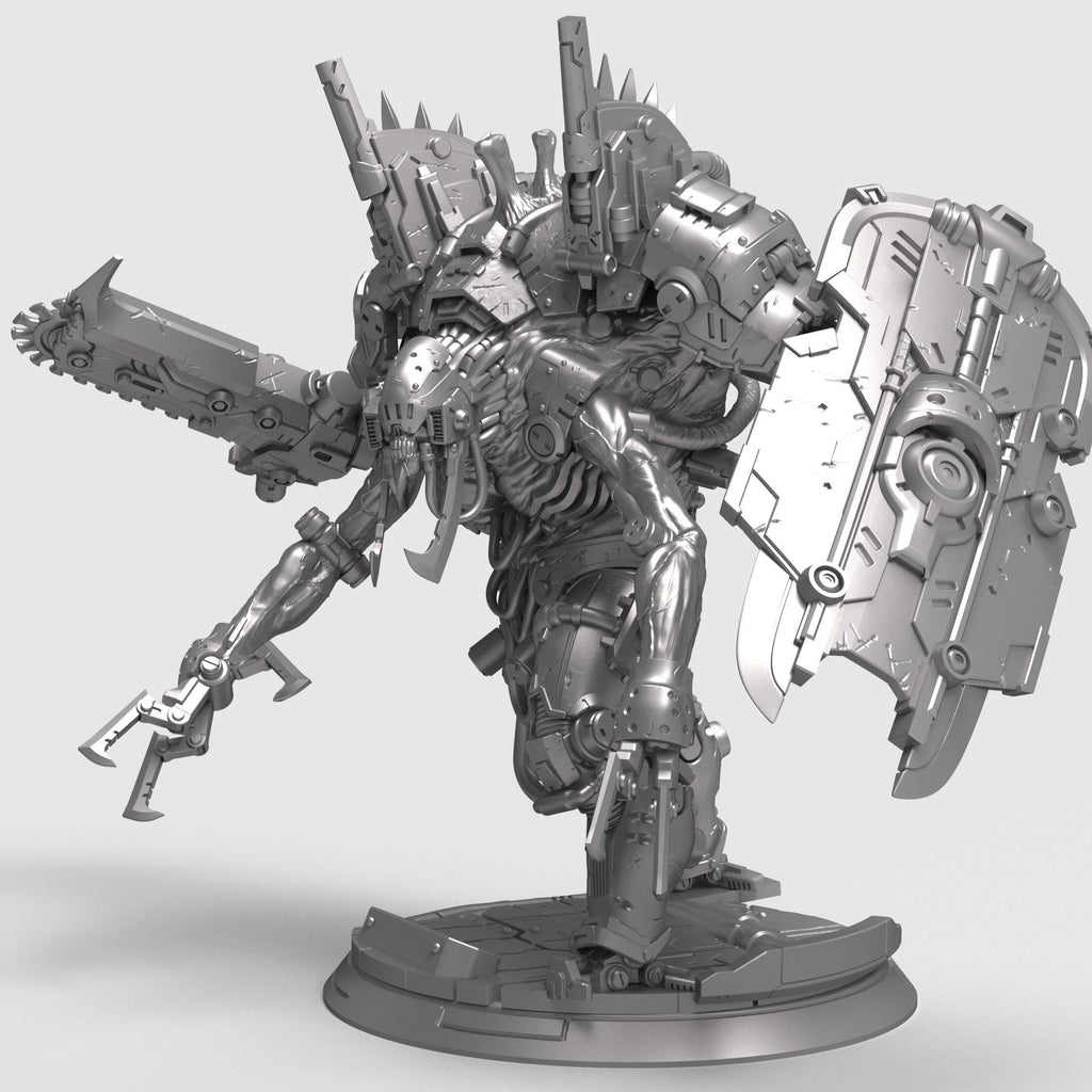 Goliath Dreadnought sci-fi miniature armored mech monster futuristic warrior 3D print resin figure tabletop wargame collectible