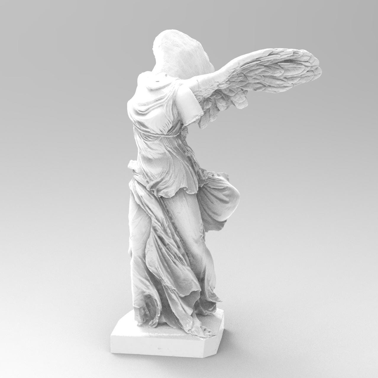 Winged Victory of Samothrace Sculpture | Various Sizes & Colors