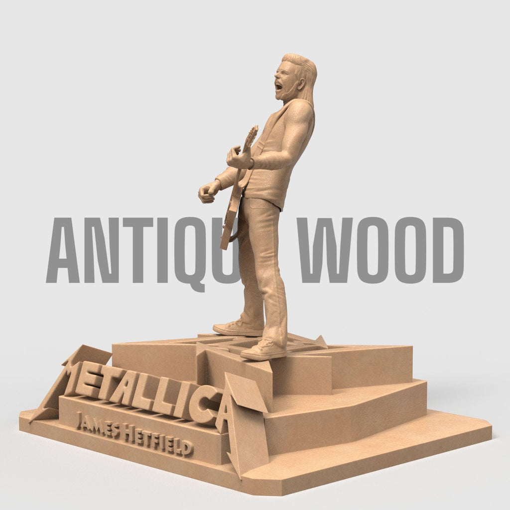 Feel the roar of metal with this powerful James Hetfield sculpture. Capturing his signature stance and iconic guitar, it’s a must-have tribute for any Metallica fan. Perfect for birthdays, Father’s Day, or collectors of legendary rock memorabilia.