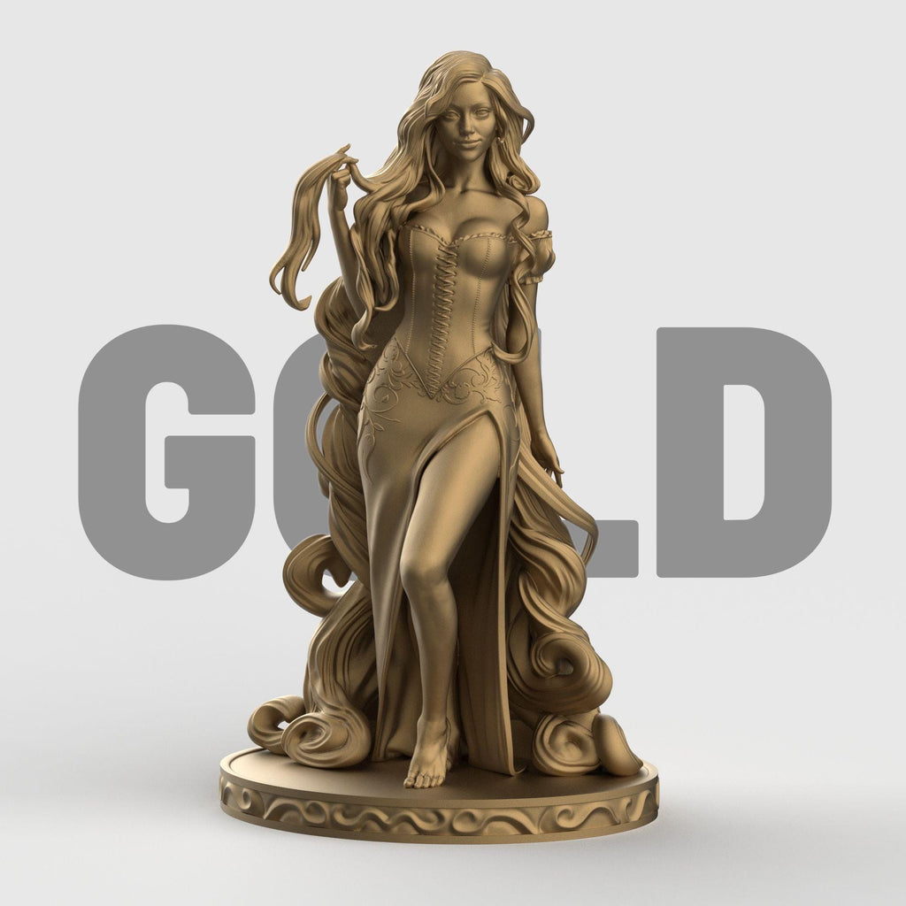 Rapunzel Statuette | Various Sizes & Finishes