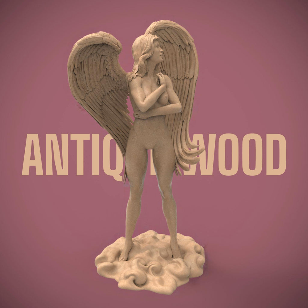 Emerging from the clouds, wings stretched in divine majesty, Nike embodies grace, strength, and triumph. Her serene gaze and poised stance capture the spirit of eternal victory. A celestial muse for dreamers, warriors, and those who never give up.