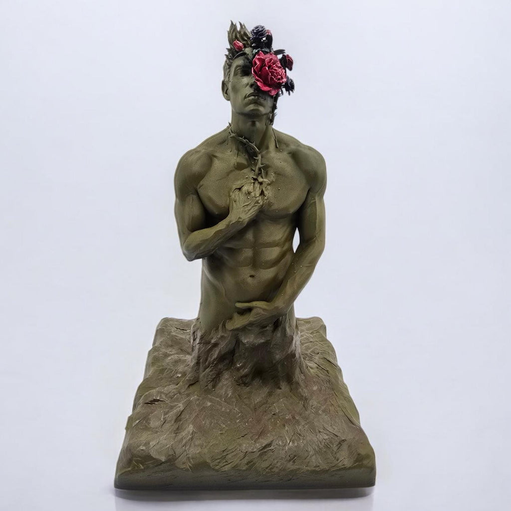 Blooming Solitude Figurine - Inner Growth and Healing Sculpture | Various Sizes