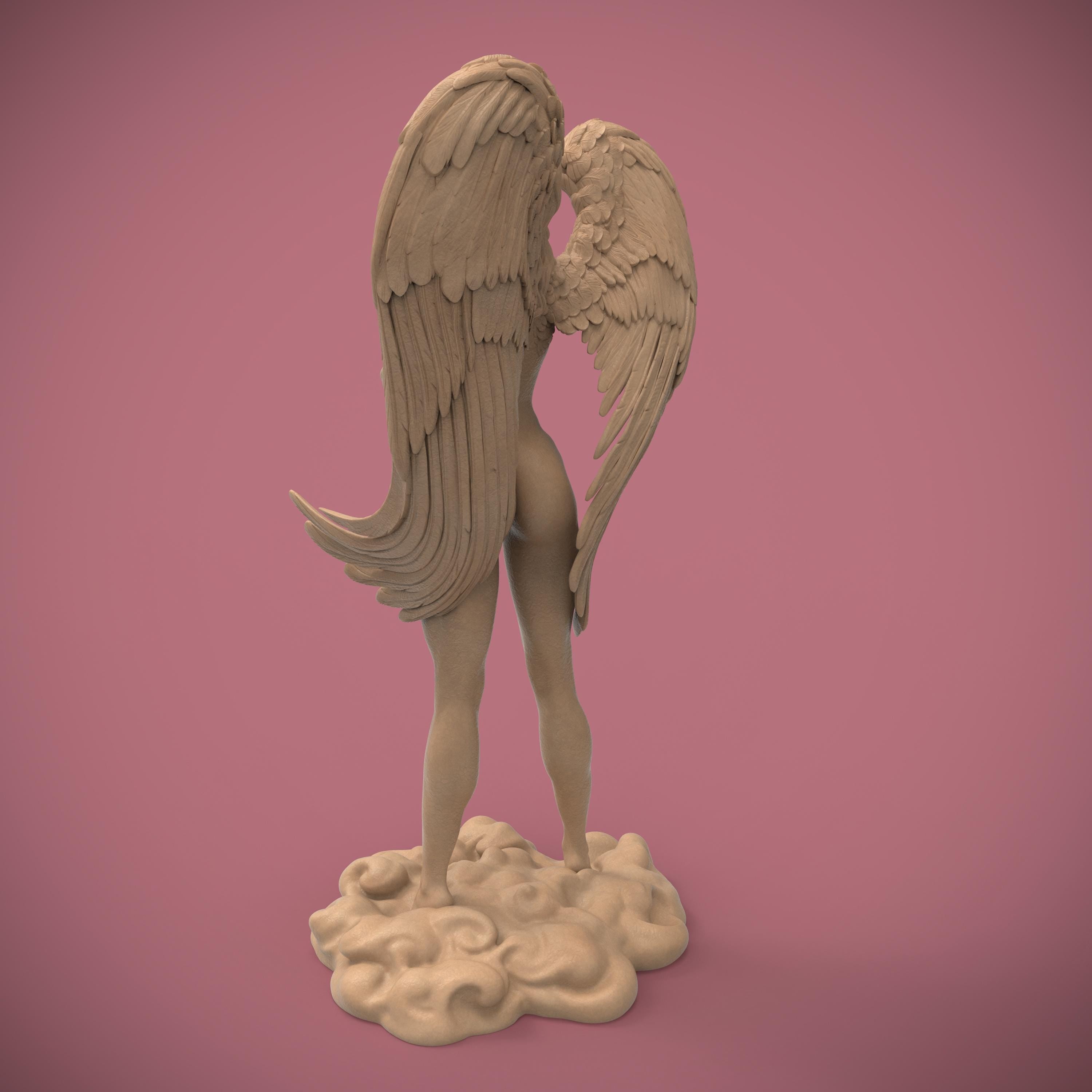 Emerging from the clouds, wings stretched in divine majesty, Nike embodies grace, strength, and triumph. Her serene gaze and poised stance capture the spirit of eternal victory. A celestial muse for dreamers, warriors, and those who never give up.