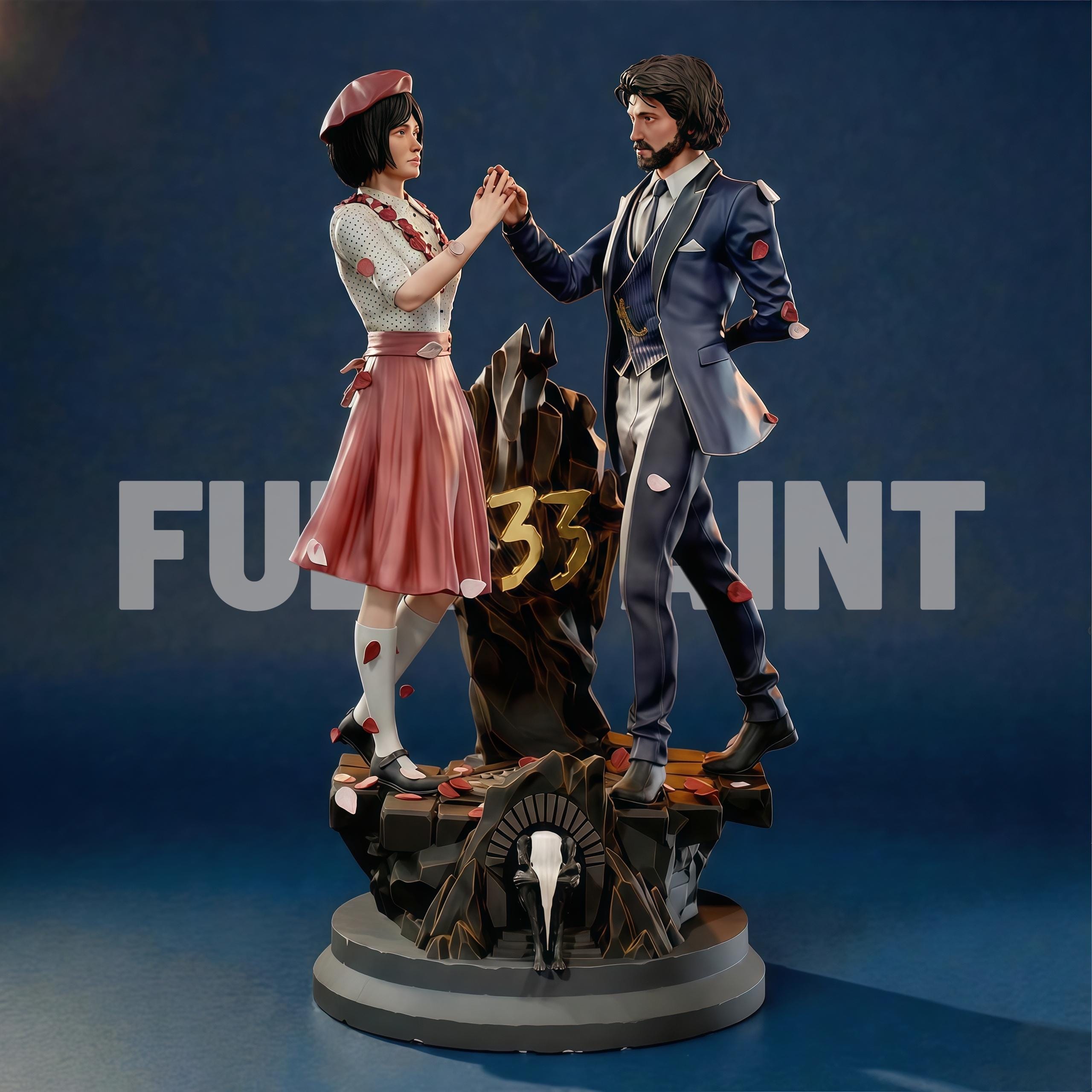 Journey 33, Gustave and Maelle | Various Sizes & Finishes