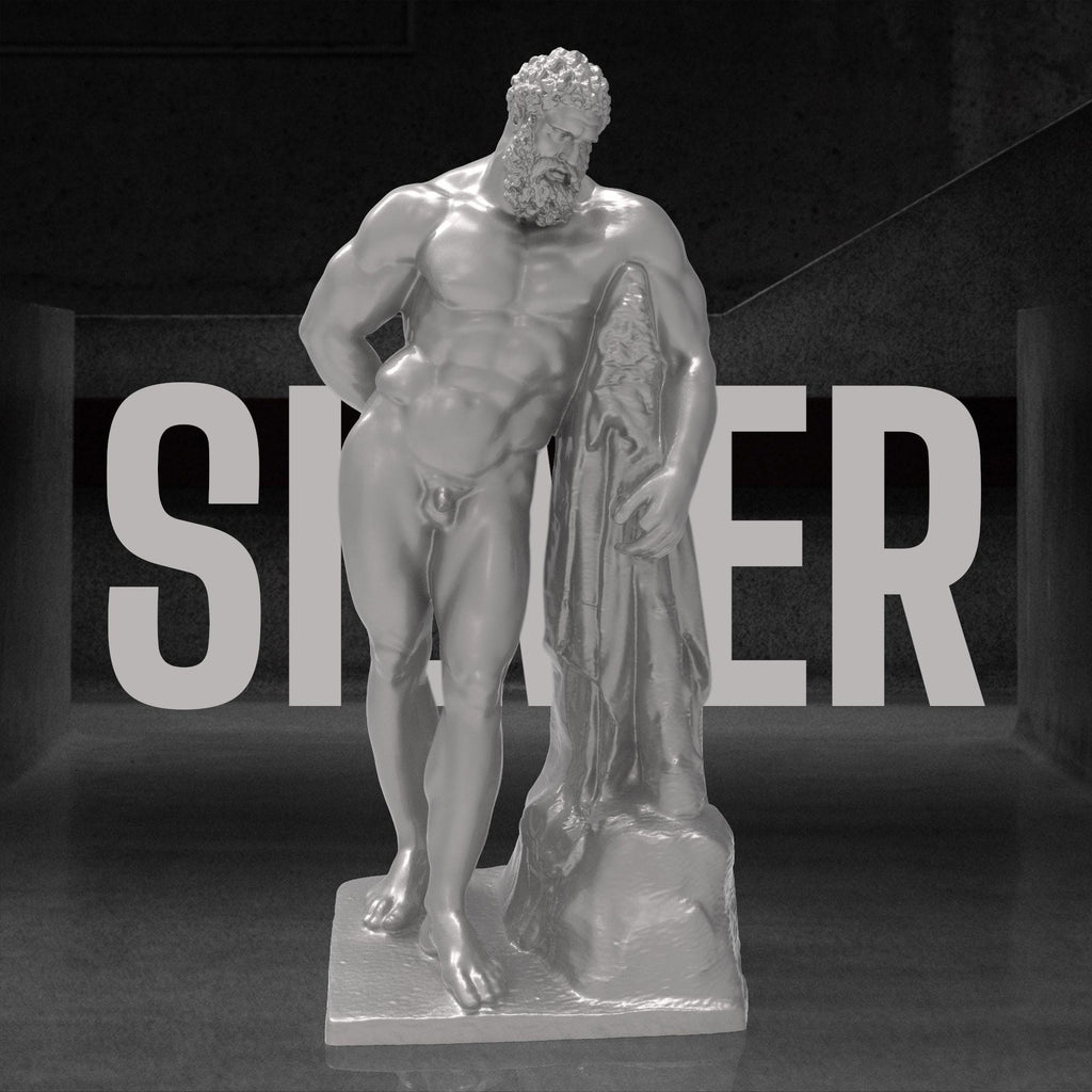 Behold the legendary strength of Farnese Hercules. This finely crafted sculpture captures the might and grace of the heroic demigod in a timeless pose. A stunning tribute to classical art, perfect for collectors, mythology lovers, or as a striking decor piece.