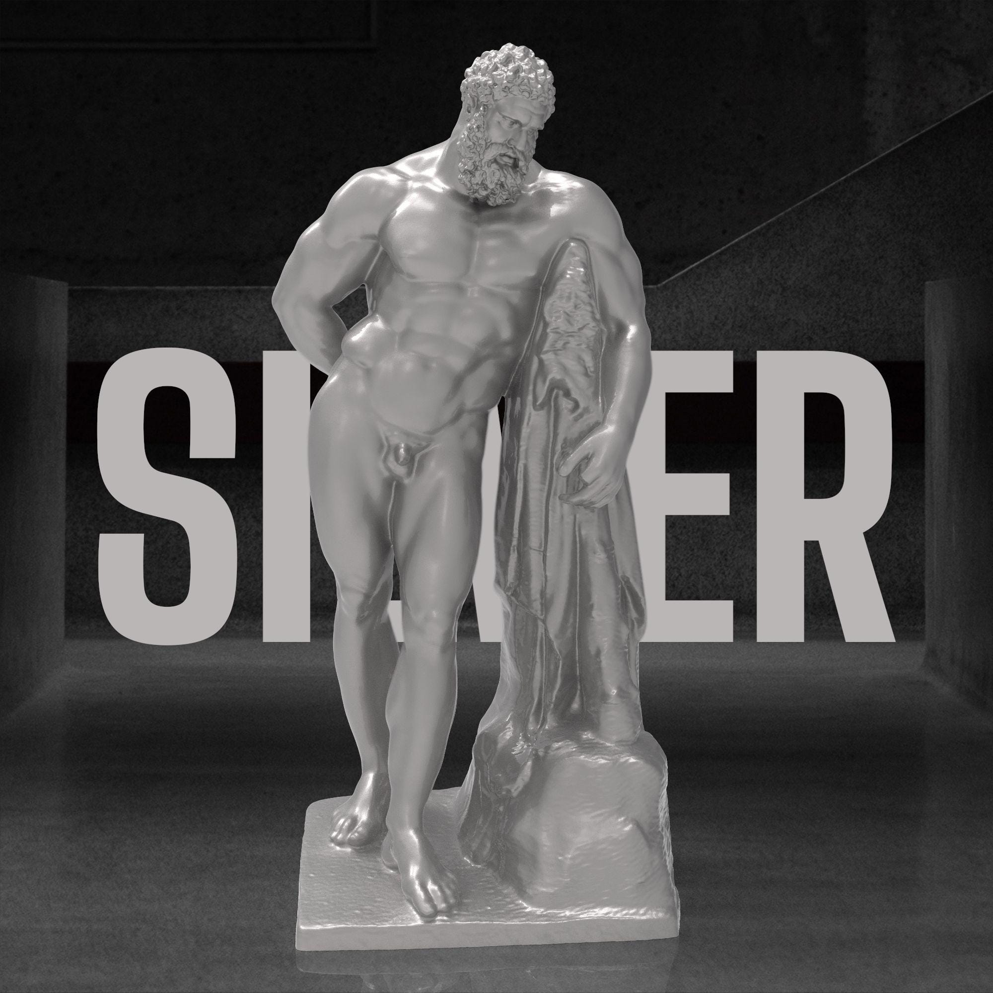 Behold the legendary strength of Farnese Hercules. This finely crafted sculpture captures the might and grace of the heroic demigod in a timeless pose. A stunning tribute to classical art, perfect for collectors, mythology lovers, or as a striking decor piece.