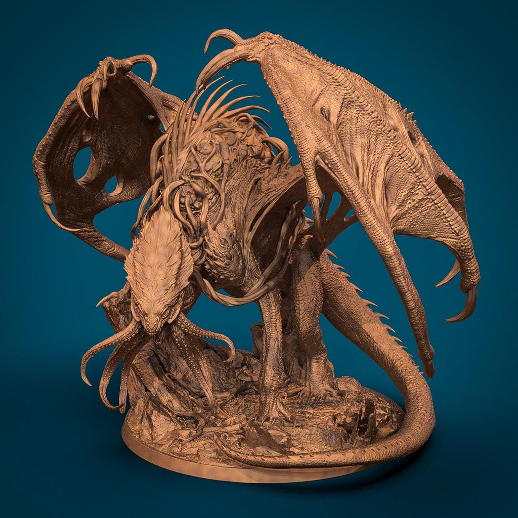 Tabletop Minis | Elder Brain Dragon | Rescale Miniatures