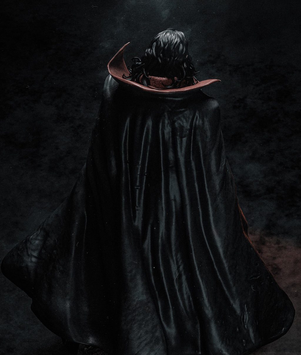 Gothic Dracula Sculpture, Vampire Figurine | Multiple Sizes & Finishes