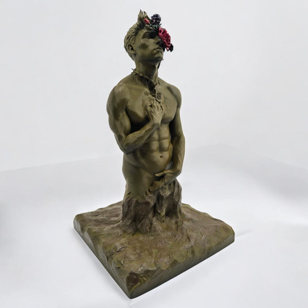 Blooming Solitude Figurine - Inner Growth and Healing Sculpture | Various Sizes