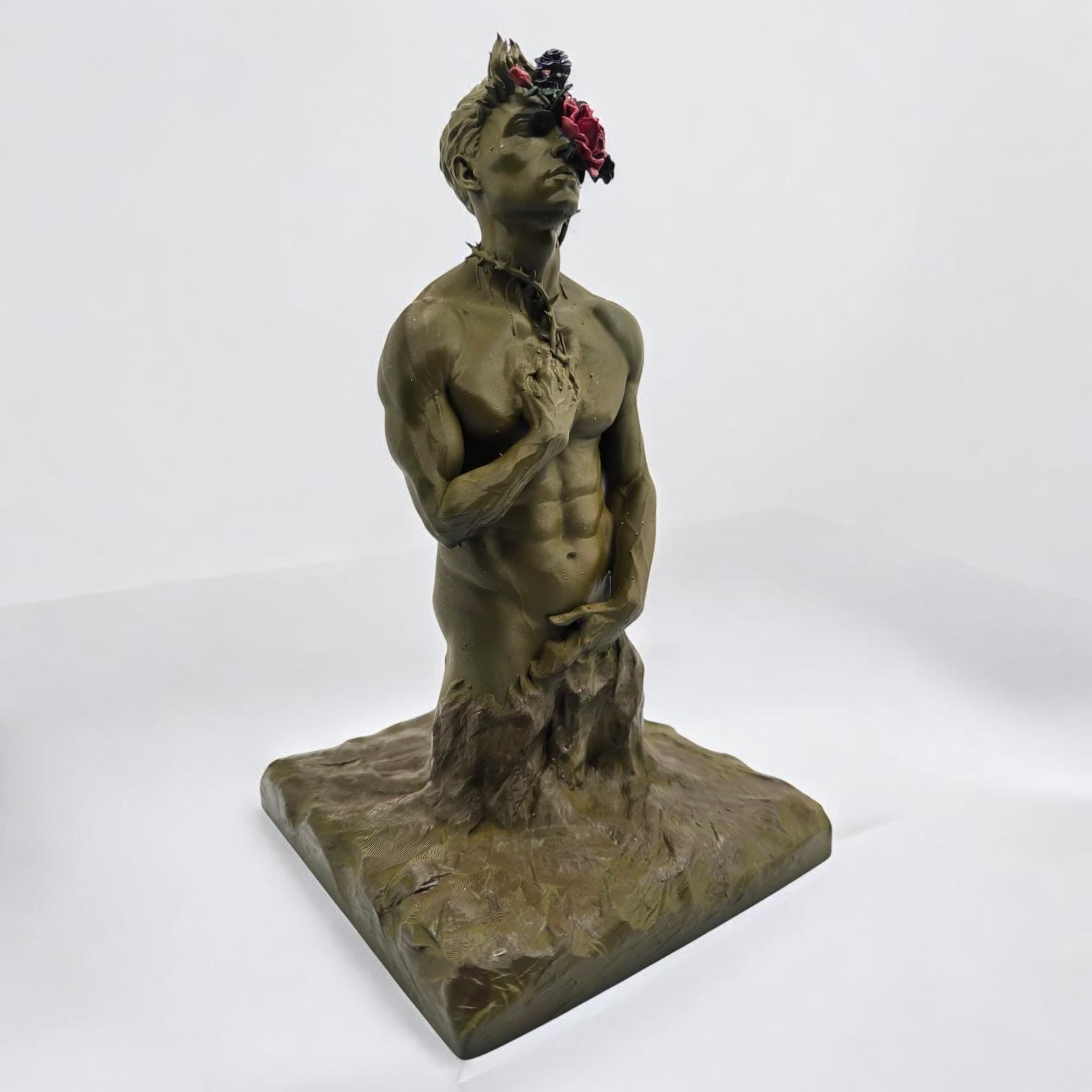 Blooming Solitude Figurine - Inner Growth and Healing Sculpture | Various Sizes