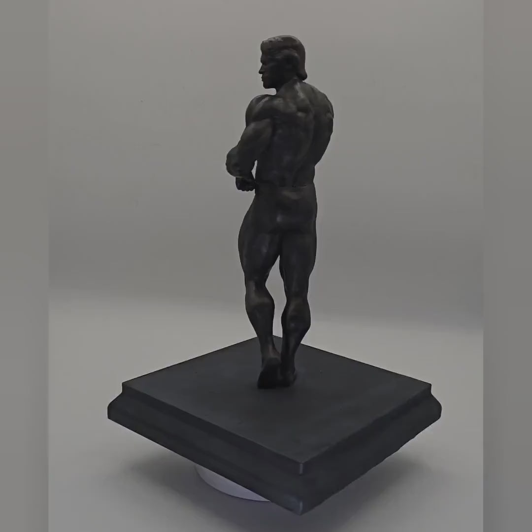 Bodybuilding Side Chest Pose Figurine | Various Sizes