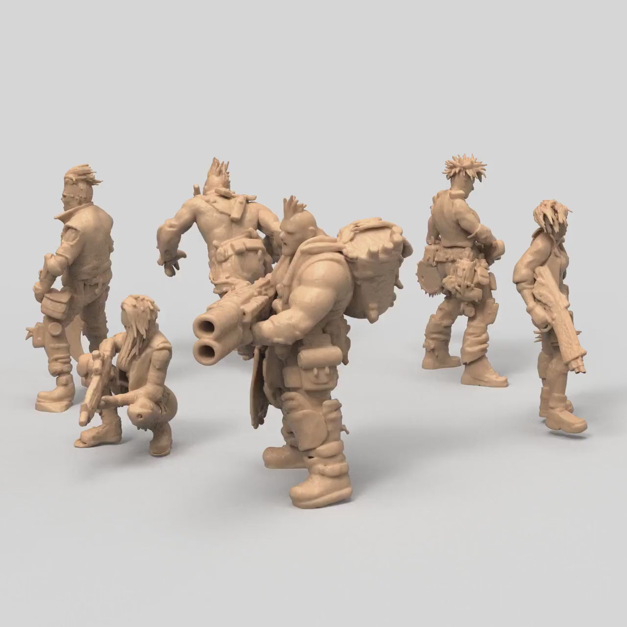 Tabletop Minis | Fornax Indus Gang | Eskice Miniature