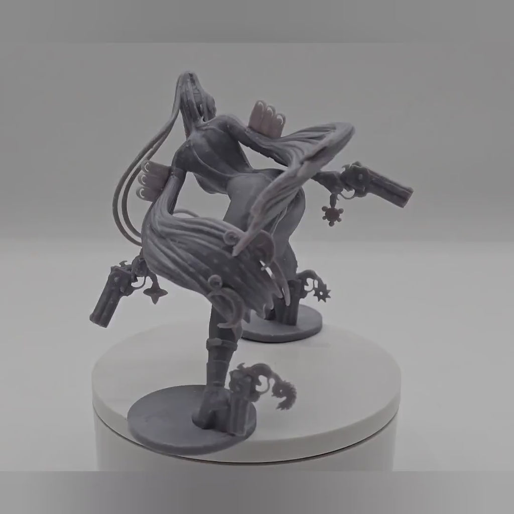 Midnight Dahlia Figurine Unpainted | Various Sizes