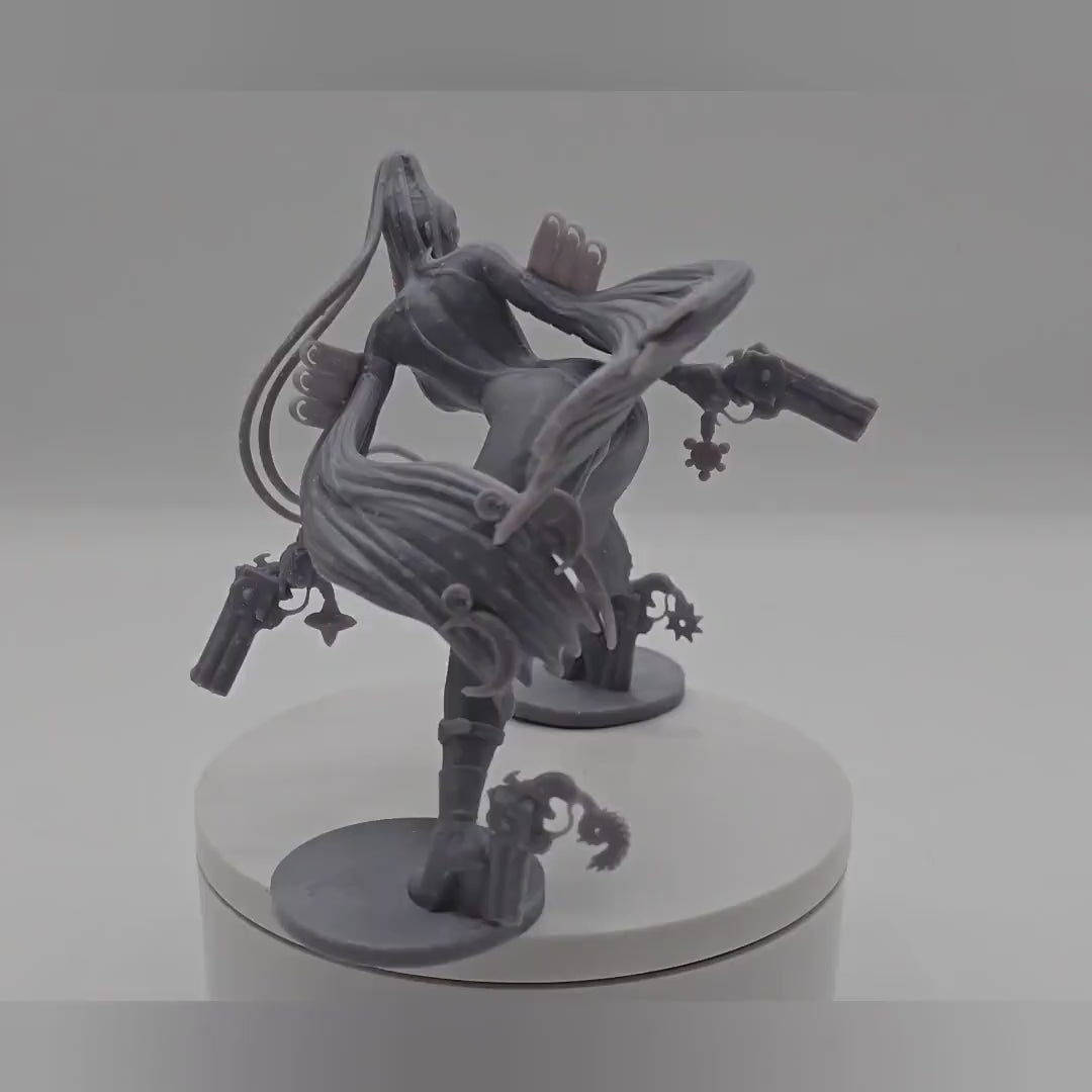 Midnight Dahlia Figurine Unpainted | Various Sizes