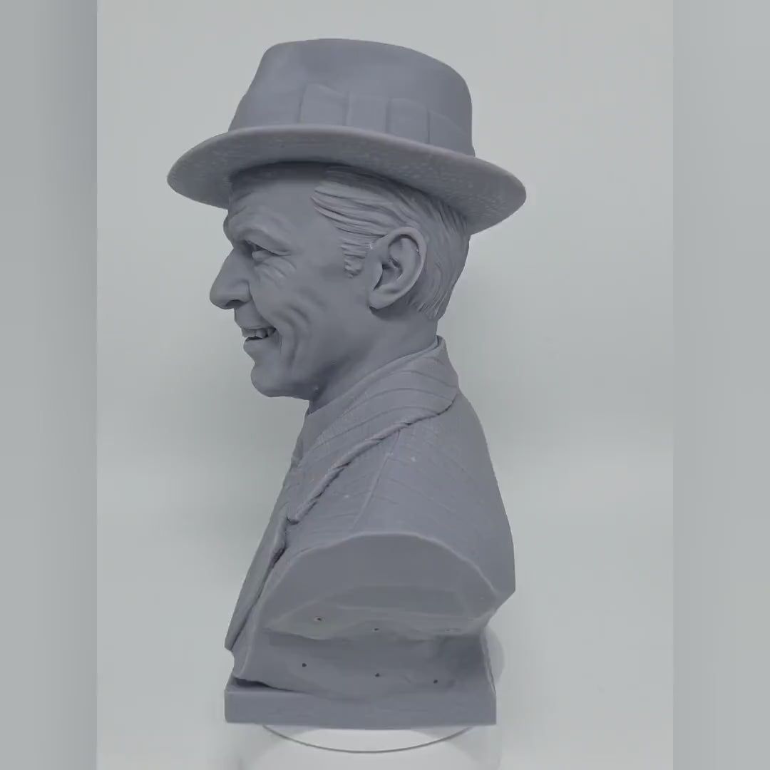 Frank Sinatra Statuette Unpainted | Various Sizes