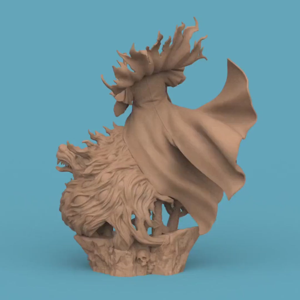 Alucard Figurine | Various Sizes & Finishes