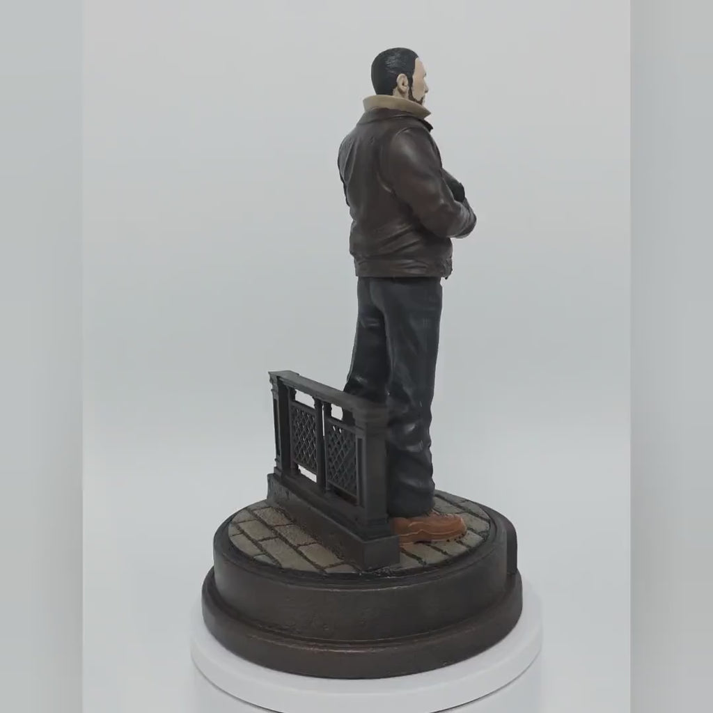 Niko Theft City Figurine, Urban Action Hero | Various Sizes & Finishes