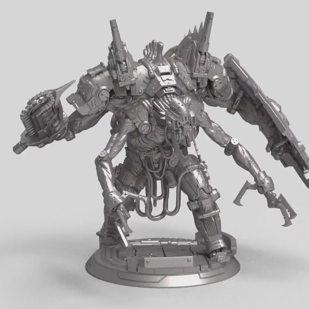 Goliath Dreadnought Model: Sci-Fi Tabletop Miniature | Various Sizes & Finishes