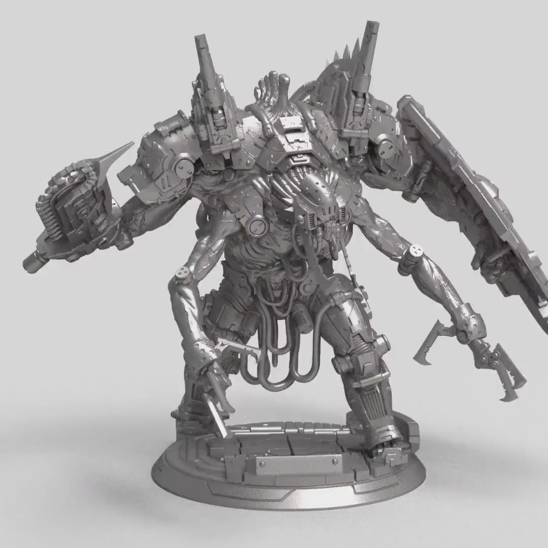 Goliath Dreadnought Model: Sci-Fi Tabletop Miniature | Various Sizes & Finishes