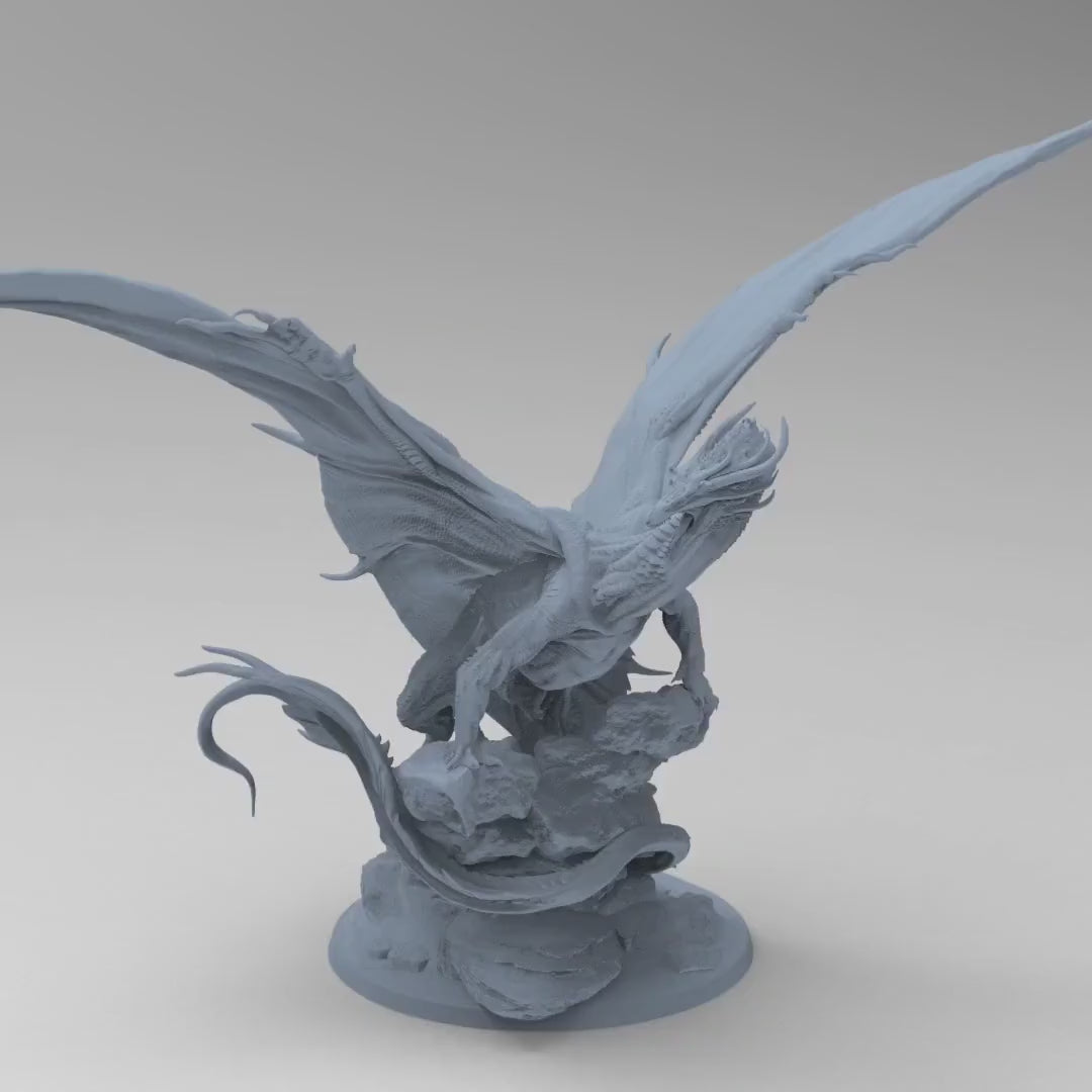 Tabletop Minis | Copper Dragon | Rescale Miniatures