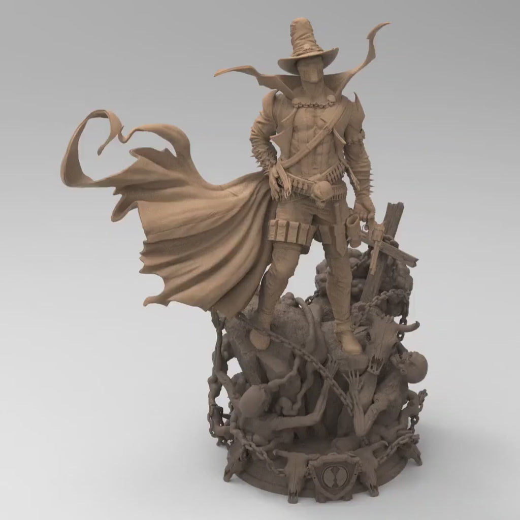 The Gunslinger Phantom Sculpture | Various Styles