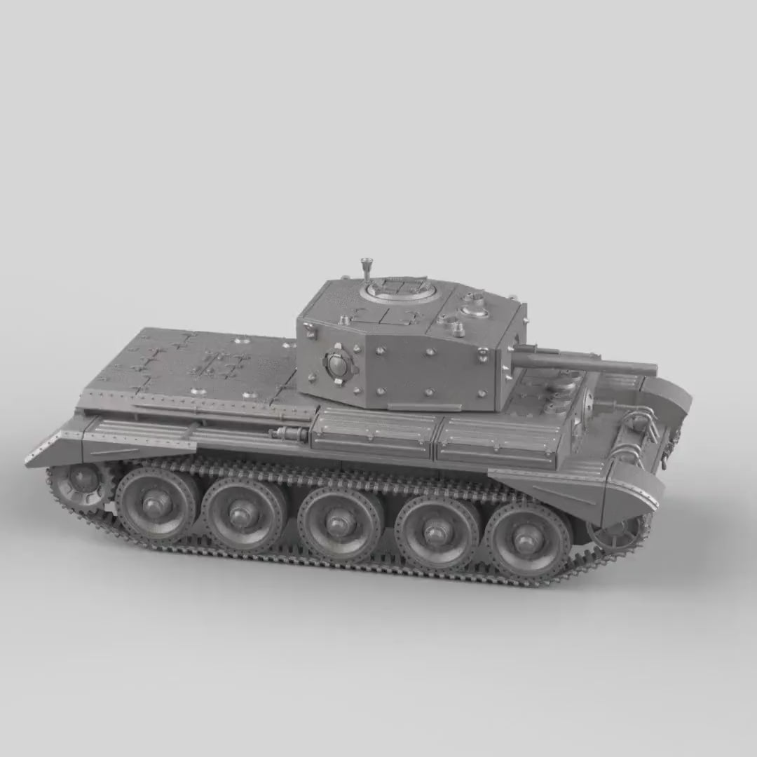 Tabletop Minis | Australian Sentinel AC1 Cruiser Tank Tank | Eskice Miniature