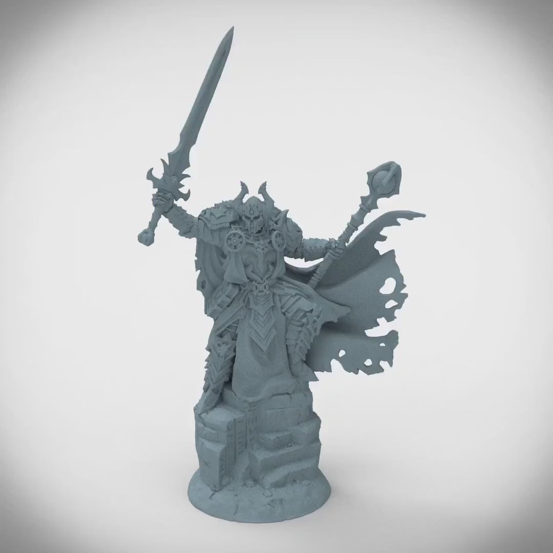 Tabletop Minis | Laeros The Deathless Knight by Archvillain Games