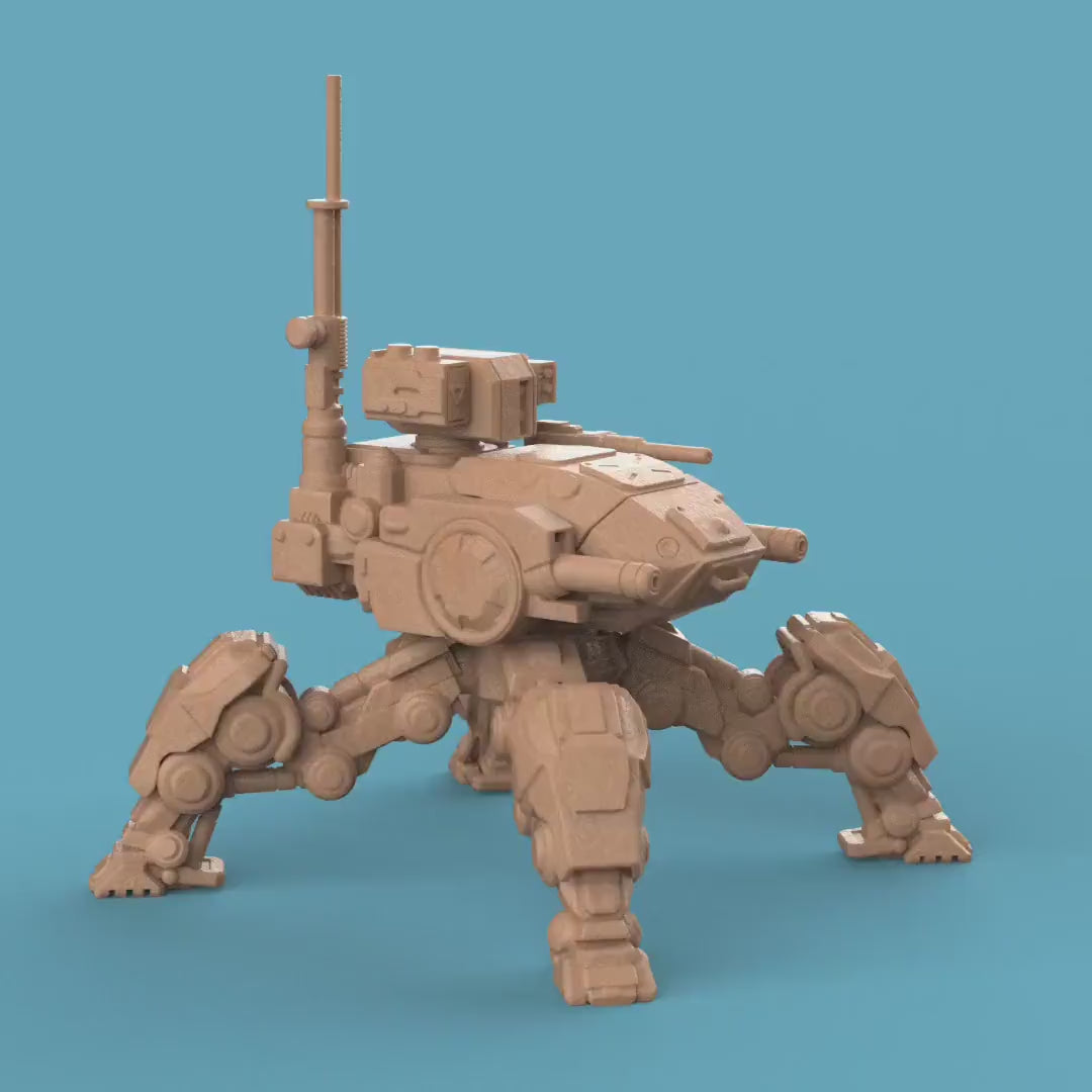 Tabletop Minis | Jabal Mech Assault Walker | Unit9