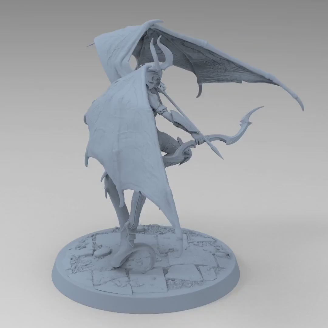 Tabletop Minis | Female Cambion Pack | 10 Models | Rescale Miniatures