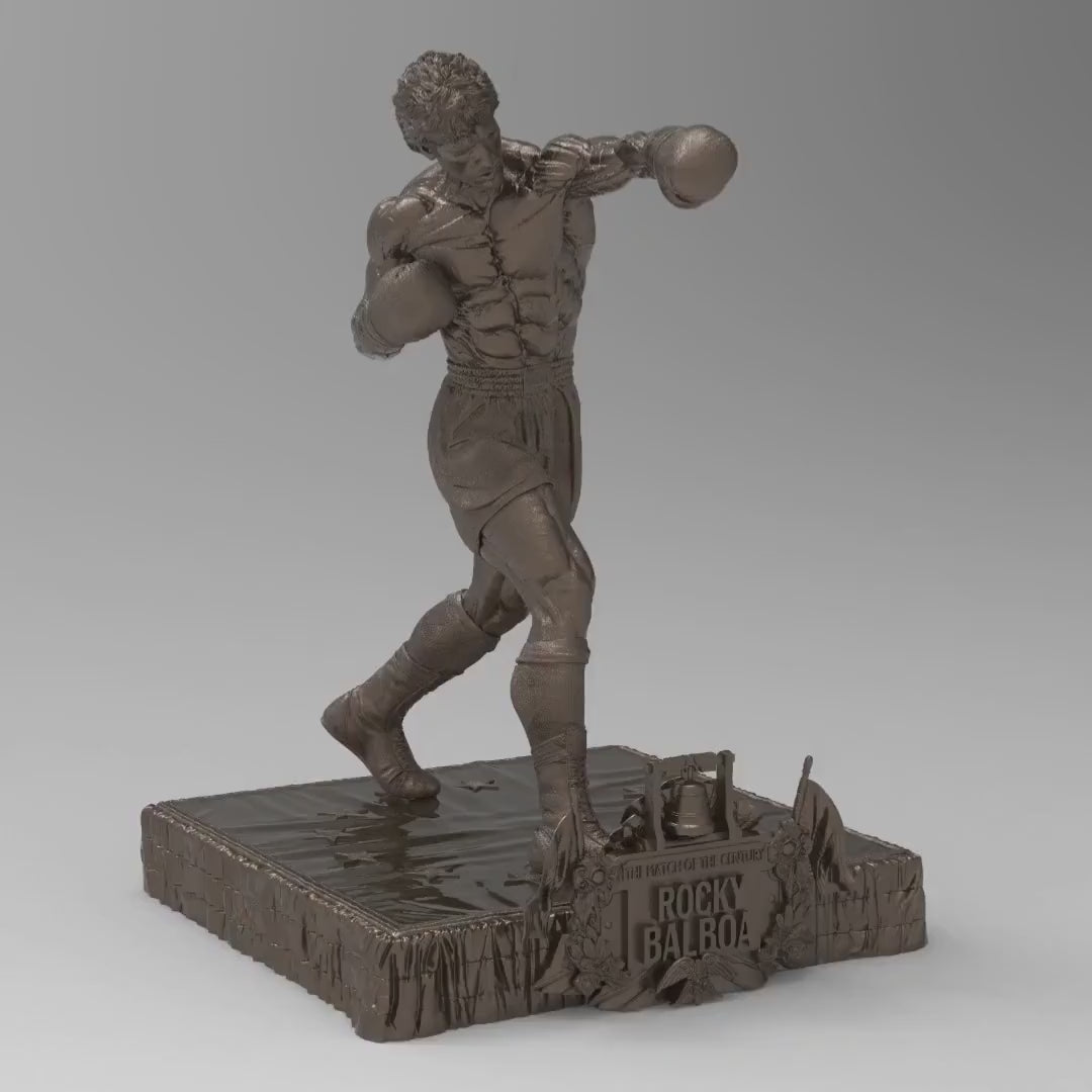 Rocky Balboa Boxing Statuette | Various Styles