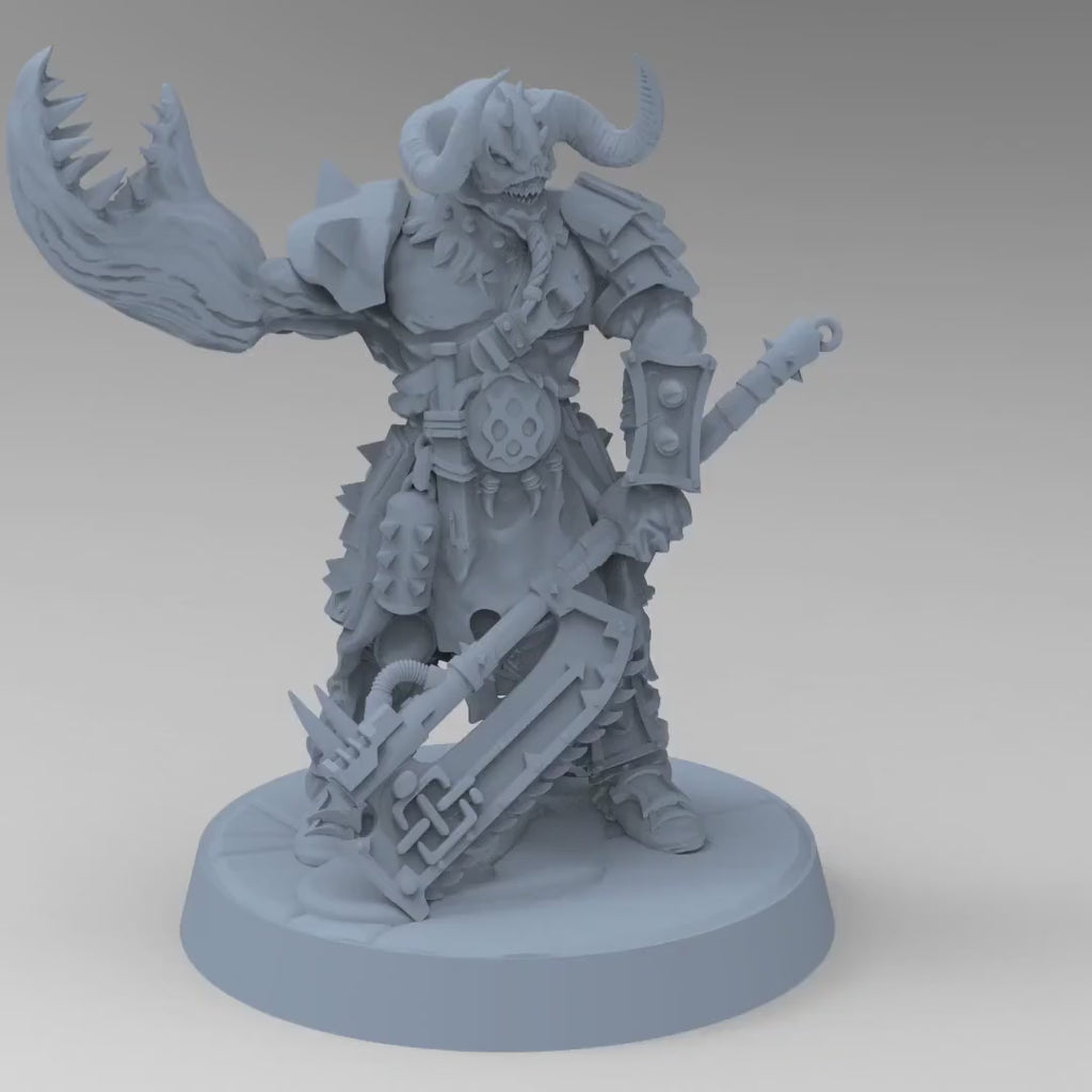 Tabletop Minis | Berserk Demon by Immaterium God