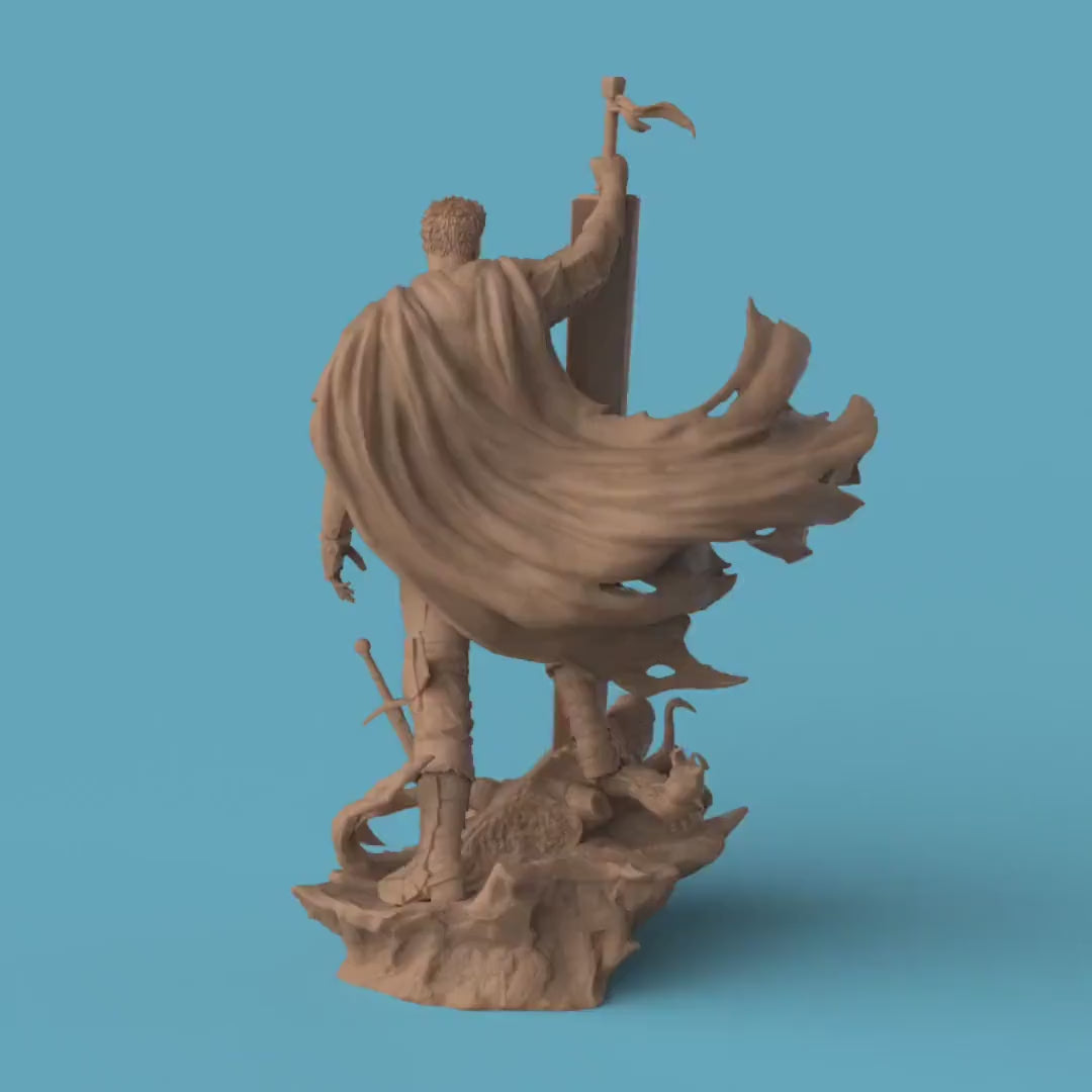 Guts Figurine | Various Sizes & Finishes