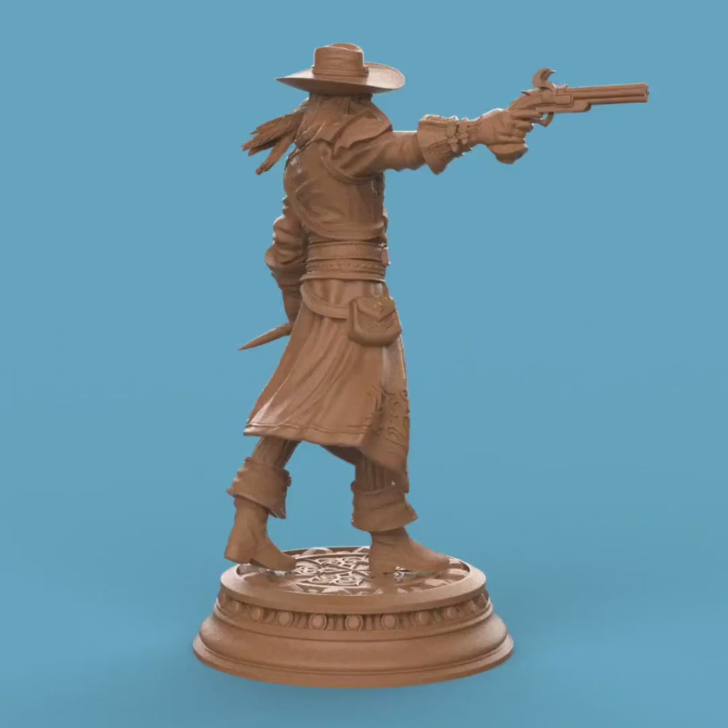 Tabletop Minis | Vampire Hunter Gunslinger | DM Stash