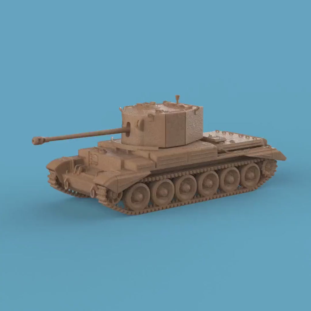 Tabletop Minis | A30 Challenger Tank | Wargame3D
